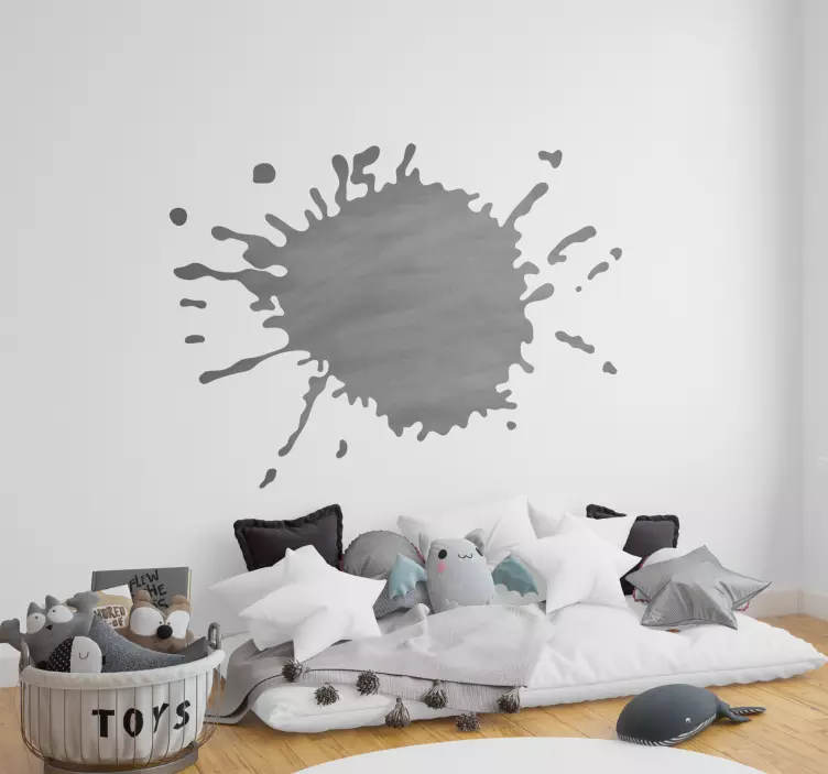 Splat Blackboard Sticker for you - TenStickers