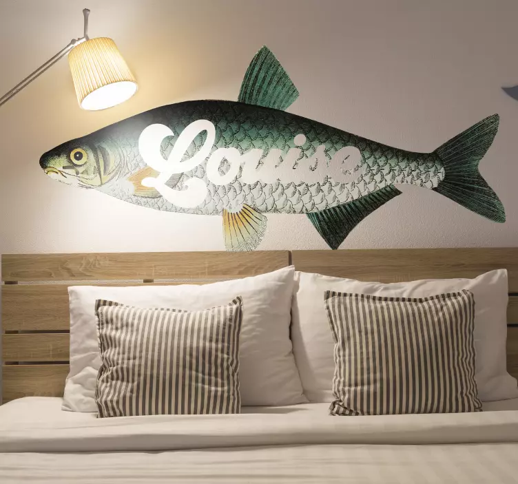 Vimba Carp fish wall sticker - TenStickers
