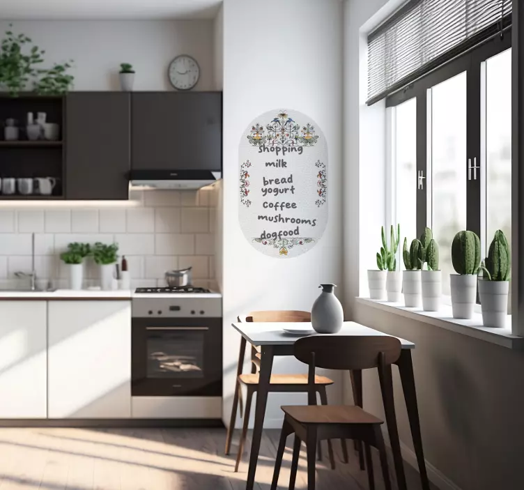 Vintage Whiteboard:A whiteboard that has a classic look and feel. - TenStickers