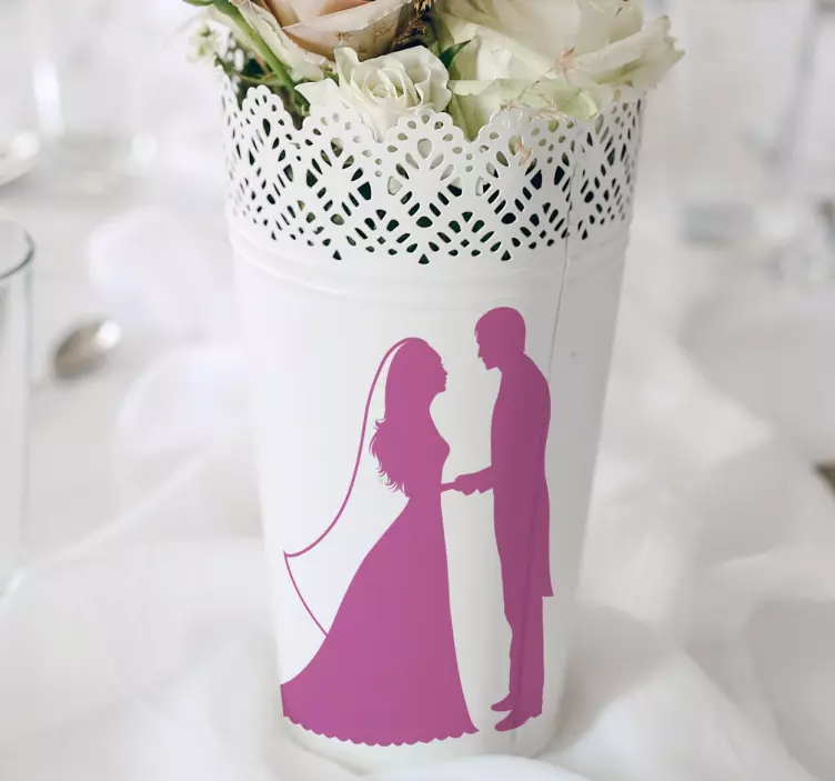 Wedding Wall Sticker - TenStickers