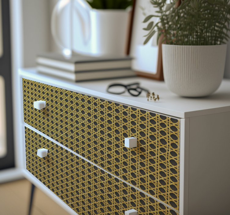 Wicker holes are small holes in a woven material, such as wicker, - TenStickers