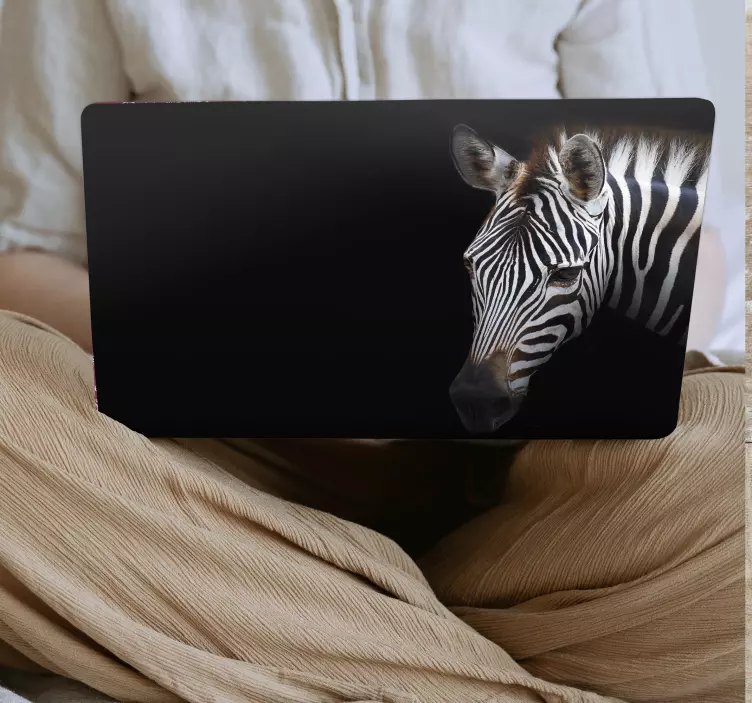 Zebra picture laptop skins - TenStickers