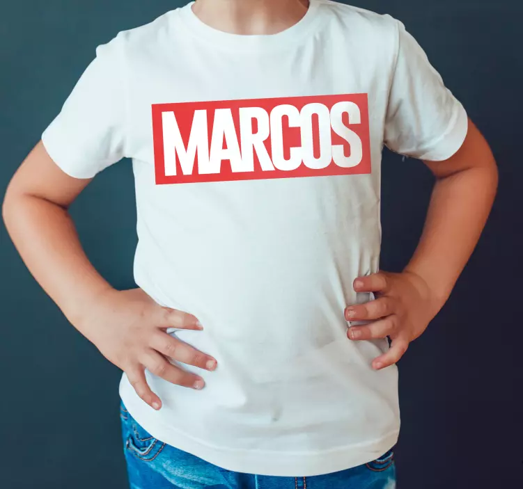 Comic personalized name T-shirts with name - TenStickers