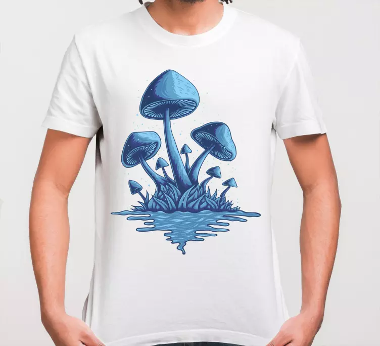 Fungus by the river custom t-shirt - TenStickers