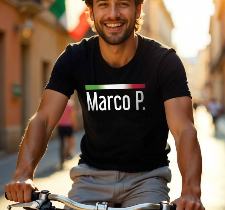 Giro t-shirt with name - TenStickers