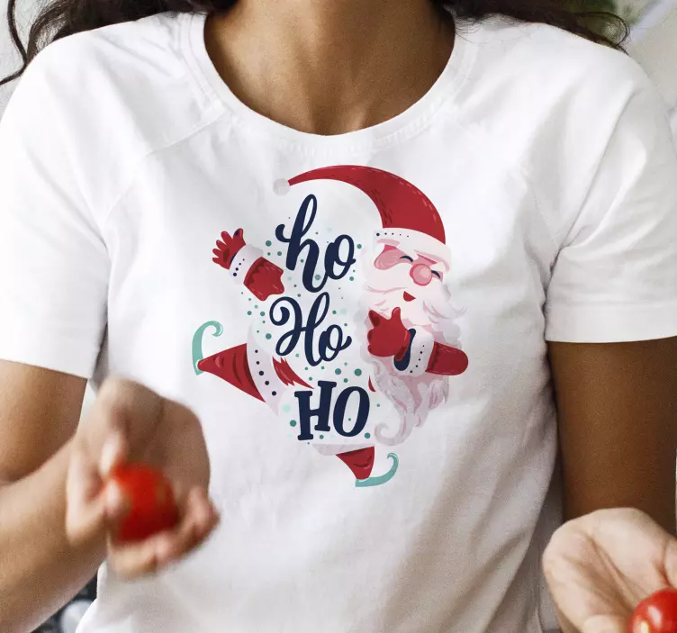 Ho Ho Ho Christmas t-shirt - TenStickers