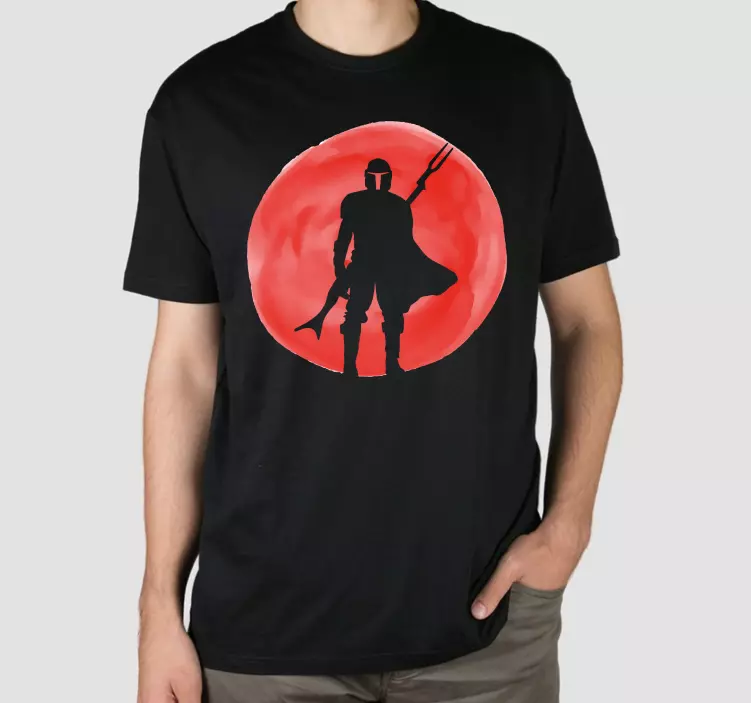 Mandalorian Samurai custom t-shirt - TenStickers