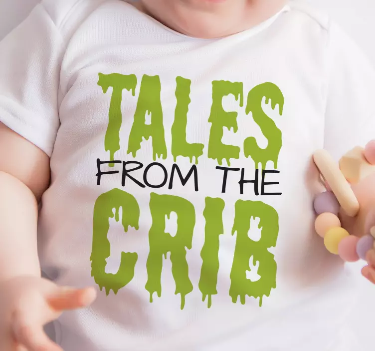 Tales from the Crib Halloween shirt - TenStickers