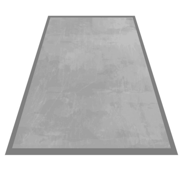 Smooth grey kitchen vinyl rug - TenStickers