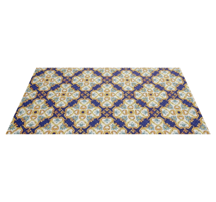 Kitchen vinyl rug regal mediterranean style - TenStickers