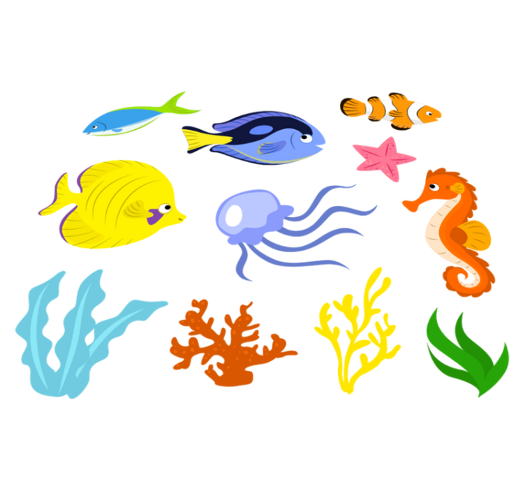 Bathroom vinyl rug marine toilet rug - TenStickers