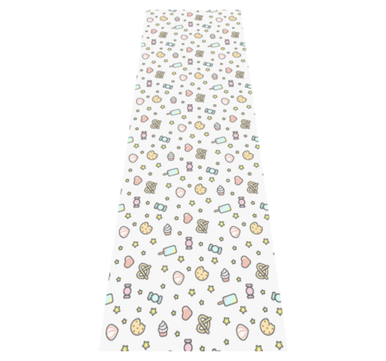 Cute babies snacks vinyl rug for bedroom - TenStickers