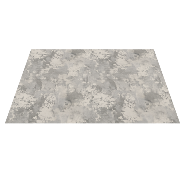 Bedroom vinyl rug with industrial concrete finish - TenStickers
