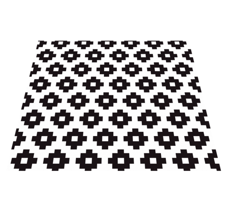 Bathroom vinyl rug modern style bathroom wallpaper - TenStickers