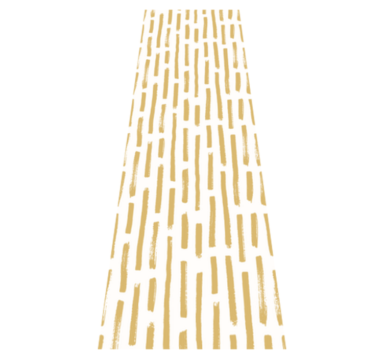 Bathroom vinyl rug in light brown brush strokes pattern - TenStickers