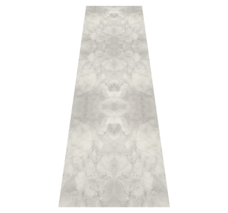 Bathroom vinyl rug with gray marble texture - TenStickers