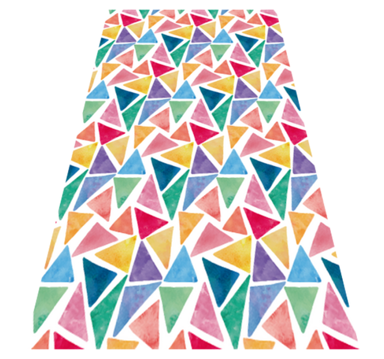 Kitchen vinyl rug geometric cabinet liner - TenStickers