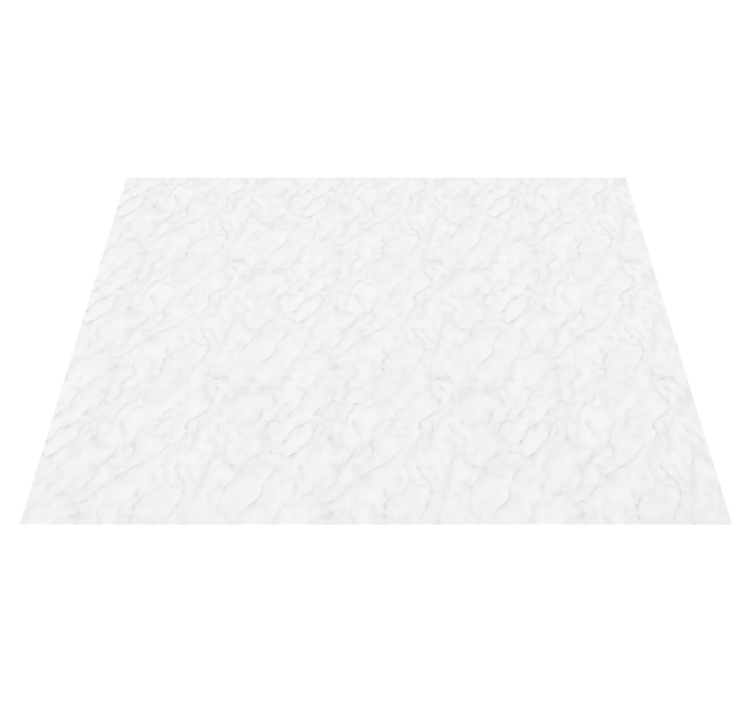 Bedroom vinyl rug white grey marble design - TenStickers