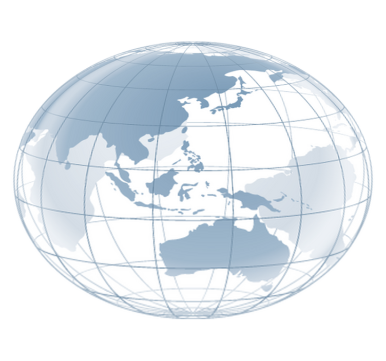 Bedroom vinyl rug transparent pacific world - TenStickers