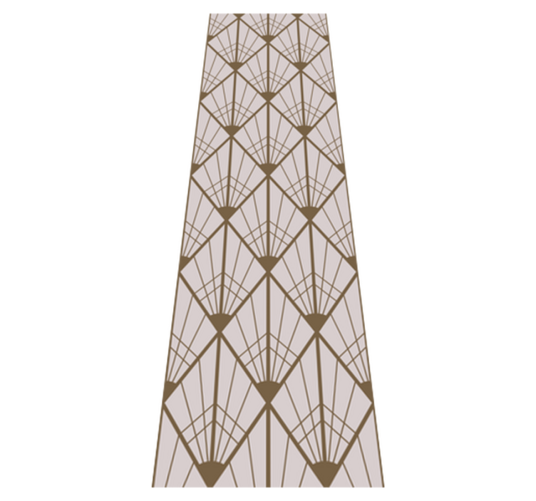 Bedroom vinyl rug in nordic style zelda - TenStickers