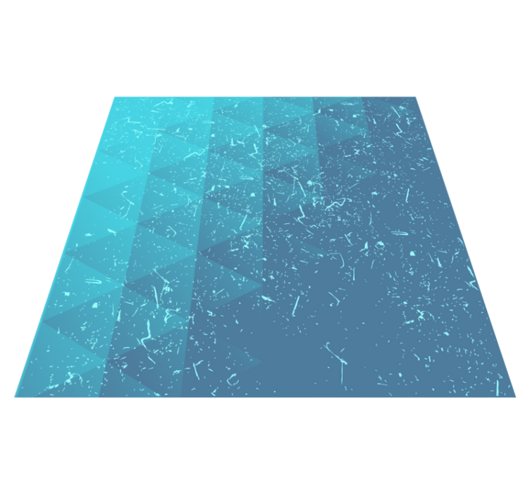 vintage blended blue tile carpet - TenStickers