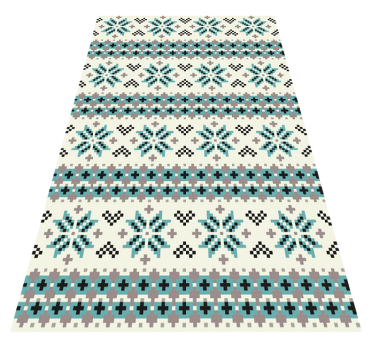 Nordic texture design  nordic rug - TenStickers