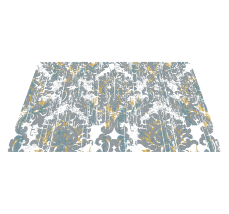 Abstract Mosaic Composition mosaic vinyl rug - TenStickers