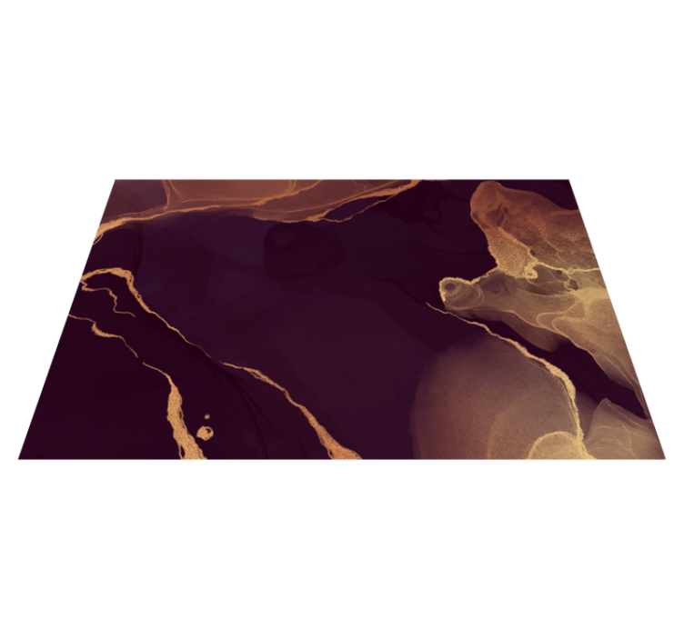 Abstract Topography textured vinyl rug - TenStickers