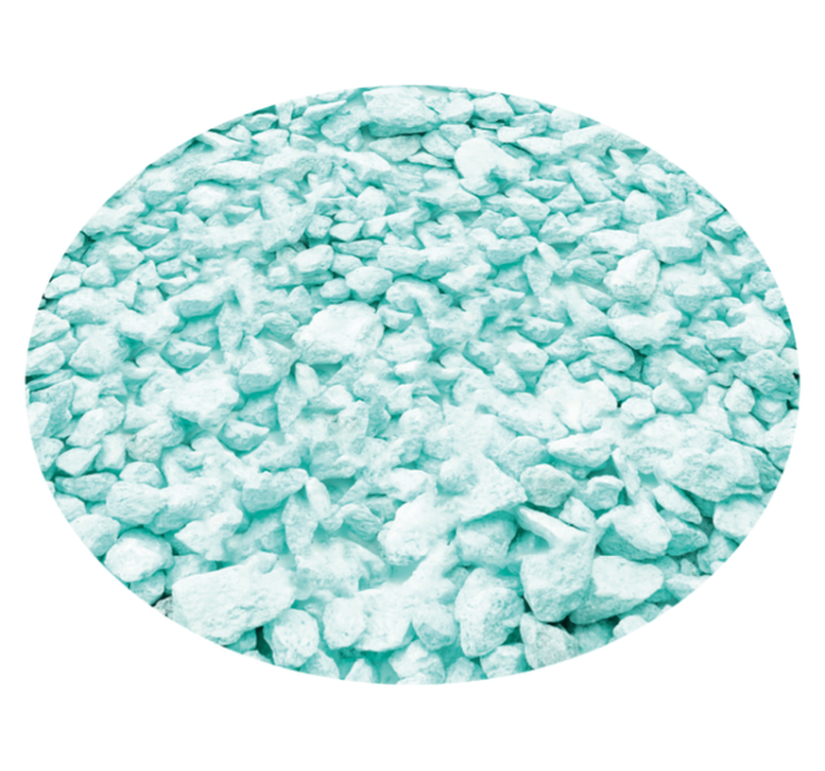 Turquoise gemstones stone floor tiles - TenStickers