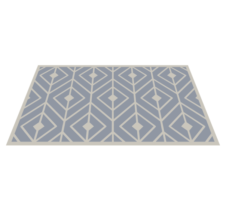 Modern geometric rug geometric rugs - TenStickers
