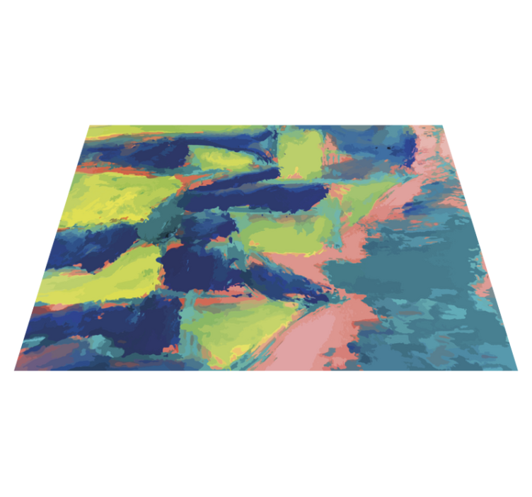 Fabric texture Rug modern rug - TenStickers