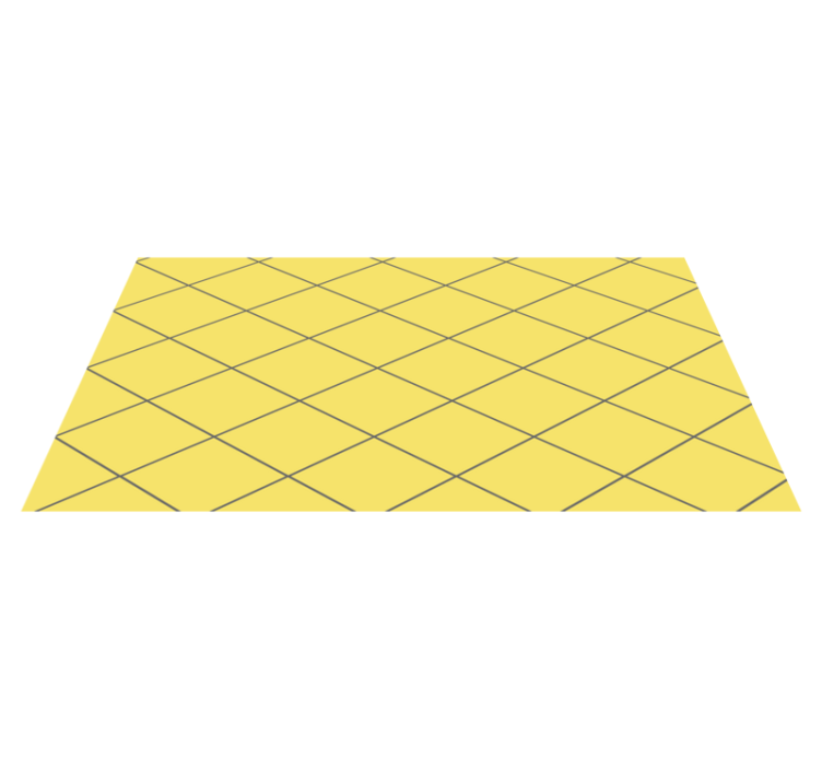 Pantone rhombus nordic vinyl rug - TenStickers