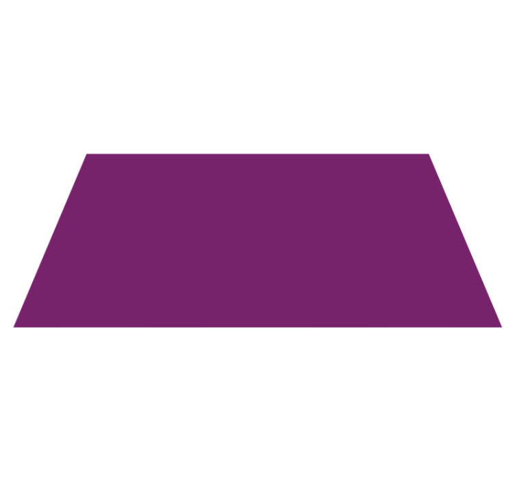 Purple rectangle modern vinyl rug - TenStickers