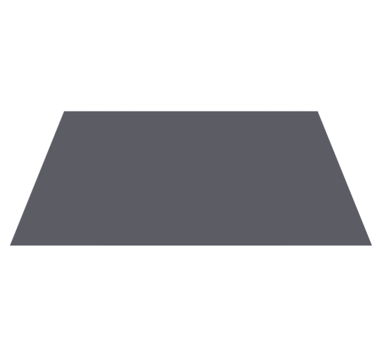 Simple Grey Surface gray vinyl rug - TenStickers