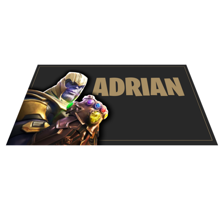 Teenager vinyl rug featuring mario character - TenStickers