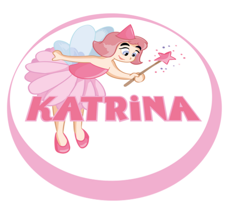 Ballet Fairy Theme custom vinyl rug - TenStickers