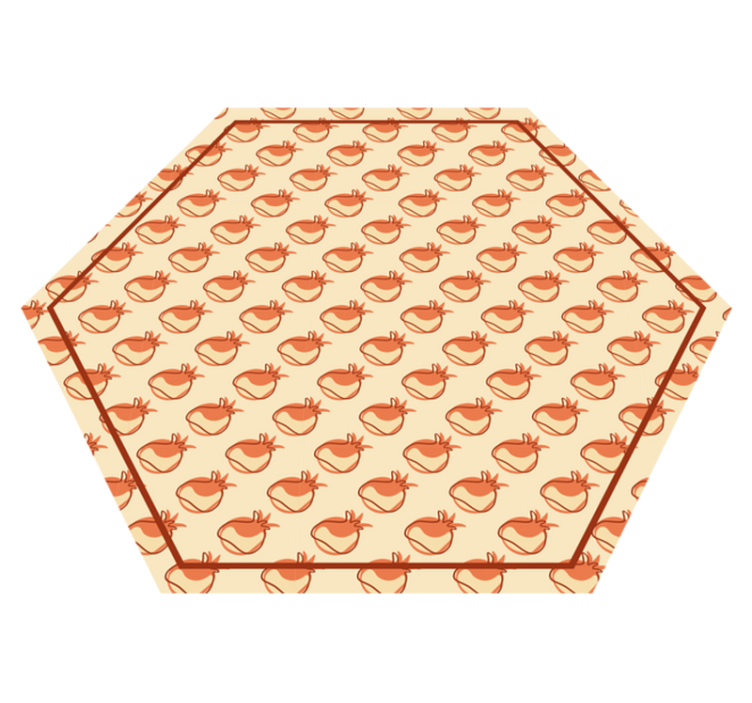 Charming Bird Patterns kitchen vinyl rug - TenStickers