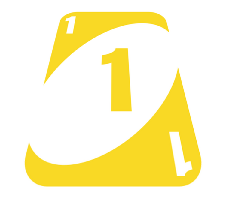 UNO cards game bedroom rug - TenStickers