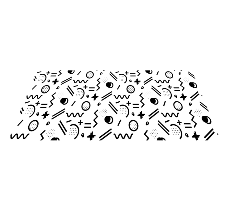 Dynamic Pattern Play vinyl rug - TenStickers