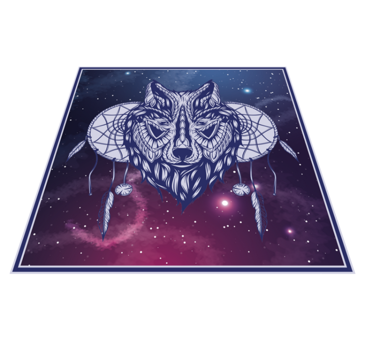 Wolf nebula ethnic vinyl ug - TenStickers