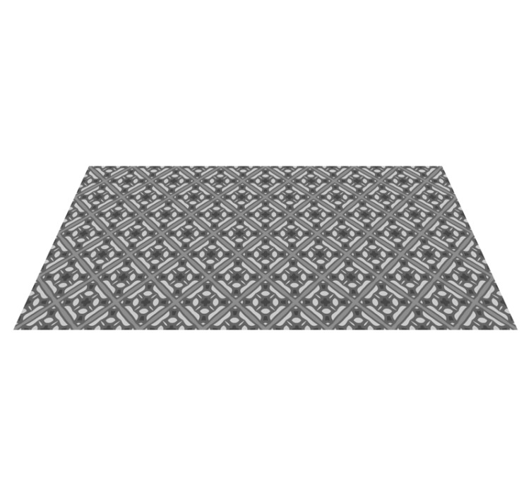 Marble vinyl rug elegant gray design - TenStickers