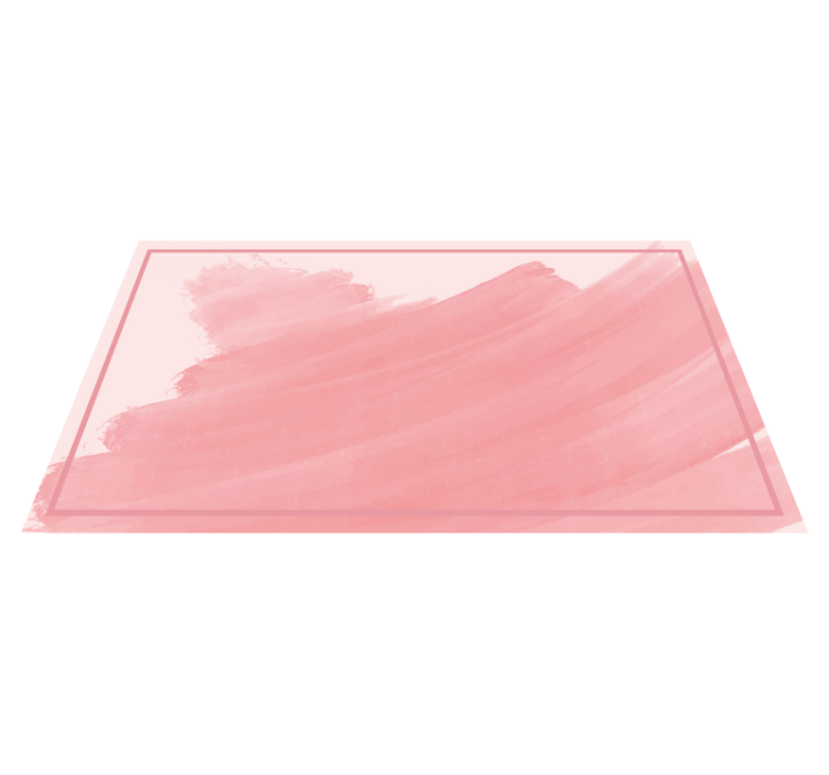 Watercolor peach abstract background modern rug - TenStickers