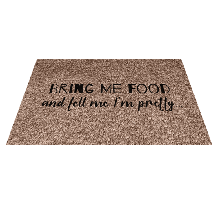 Bring Me Food  entrance hall tiles - TenStickers