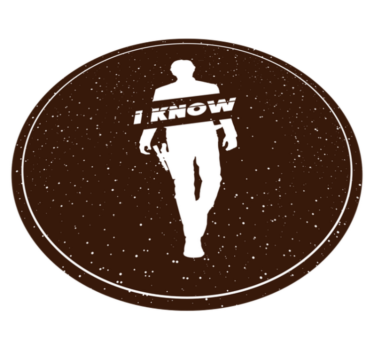 Han brown collage pattern teen vinyl rug - TenStickers