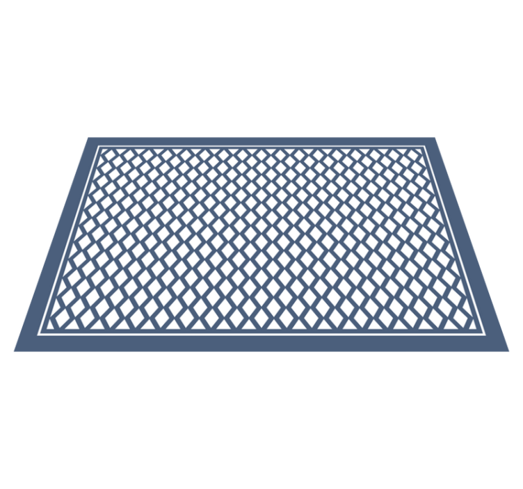 Diamond pattern "Hampton Style" geometric rugs - TenStickers