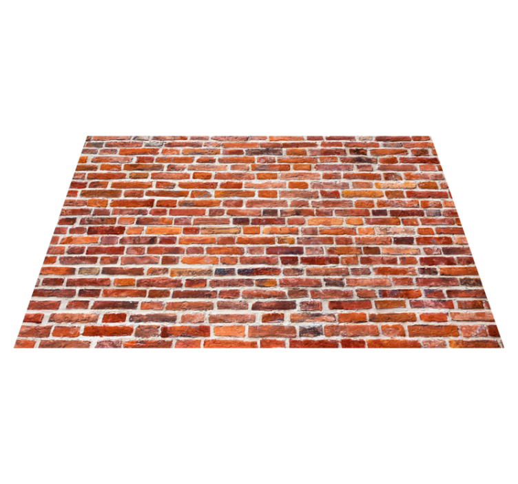 Classic bricks "Industrial Style" rug - TenStickers