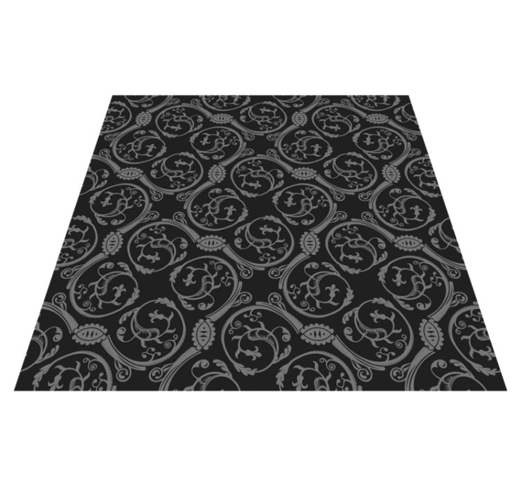 Gothic motifs vintage rug - TenStickers