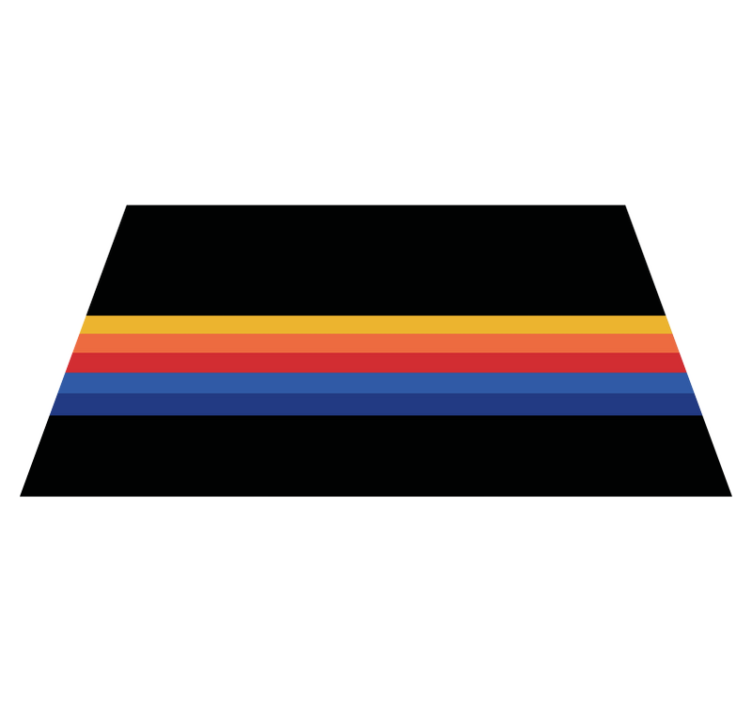 Minimalist Striped Accent stripes carpet - TenStickers