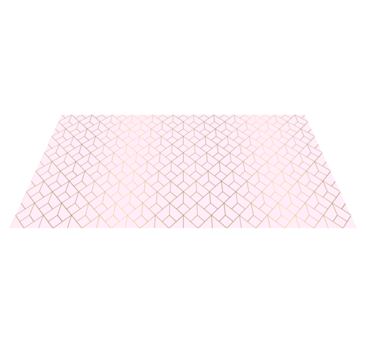 Geometric Cube Pattern geometric rugs - TenStickers