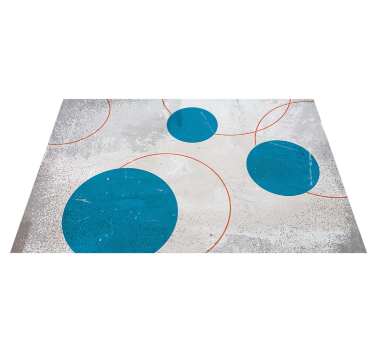 Brutalism design geometric rugs - TenStickers